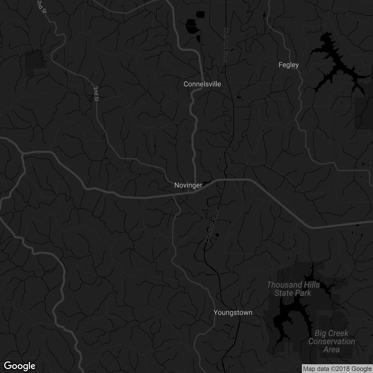 Novinger Log Homestead - map