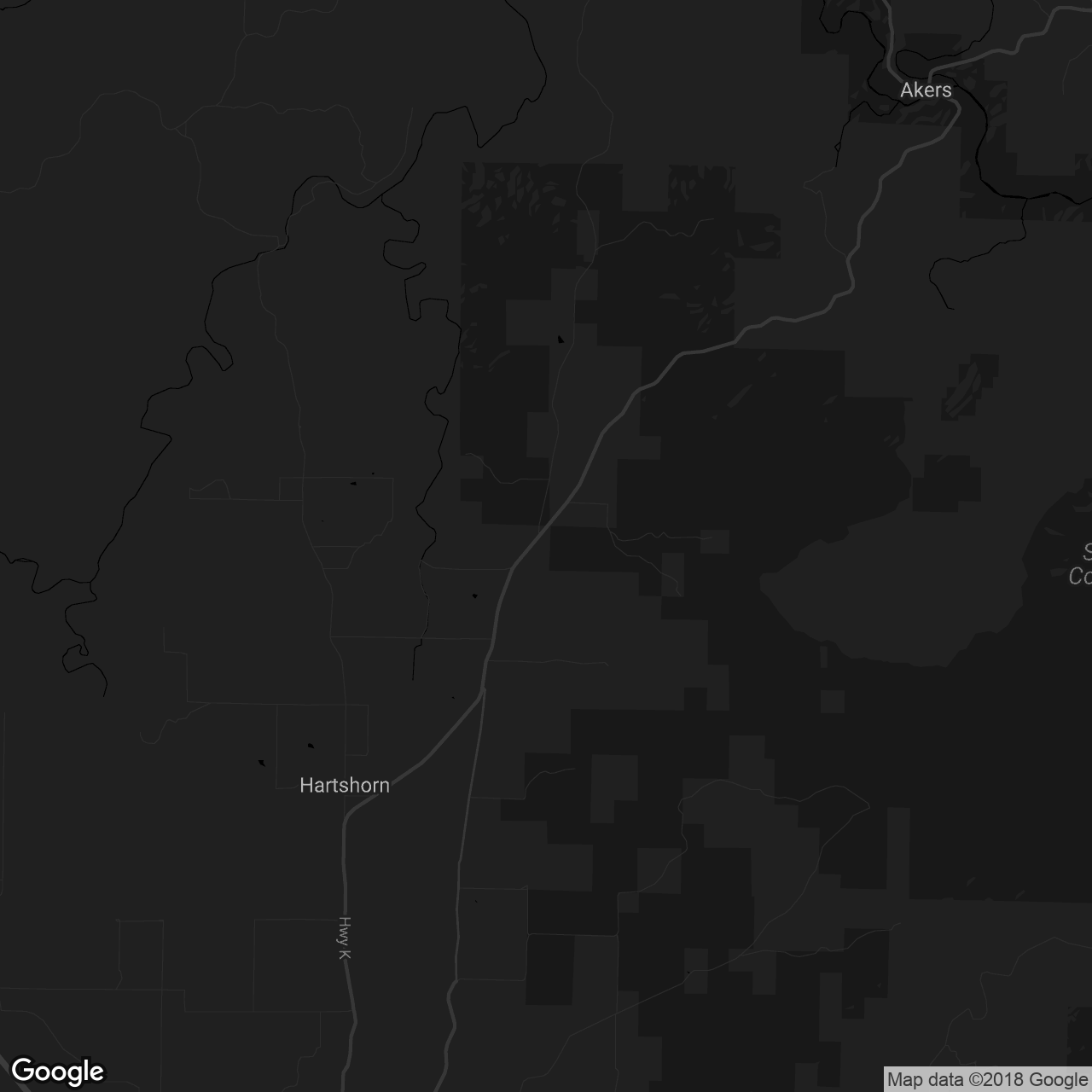 Sunklands Conservation Area - map