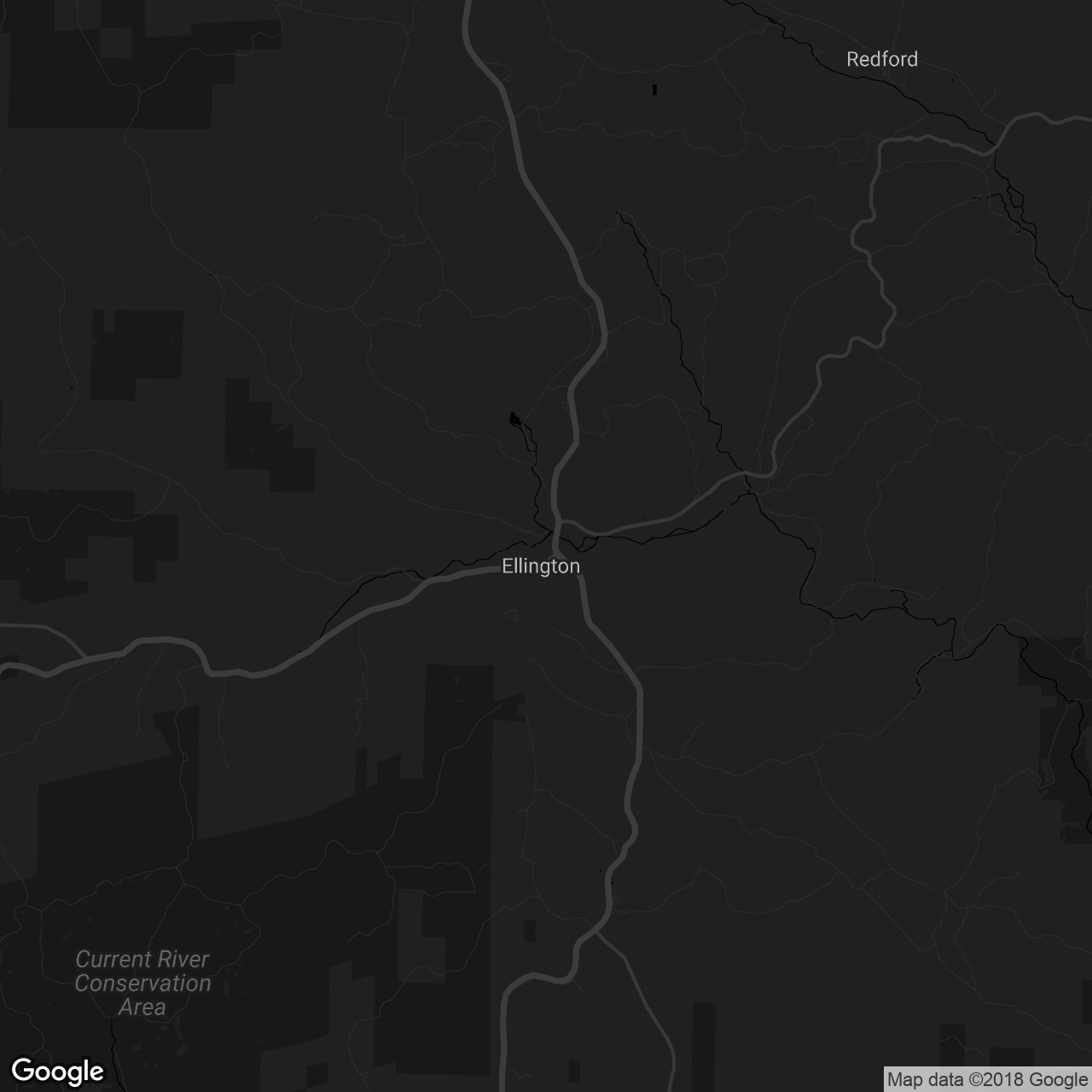 Scenic Rivers Motel - map