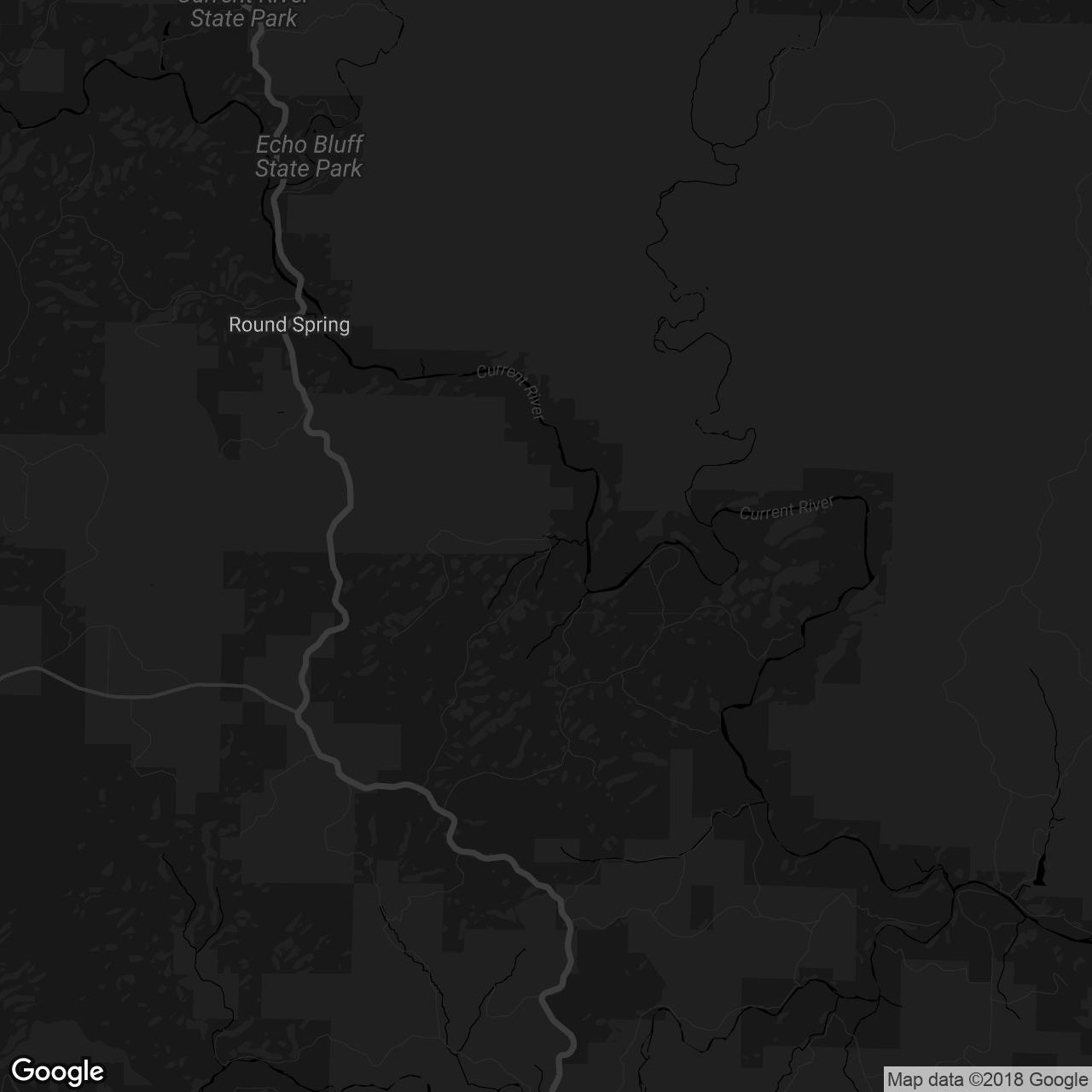 Round Spring Retreat - map