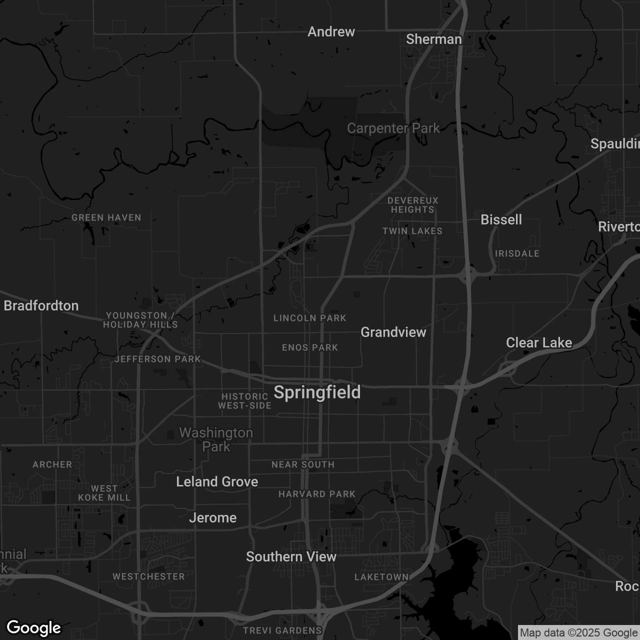 Bus.com Springfield - map