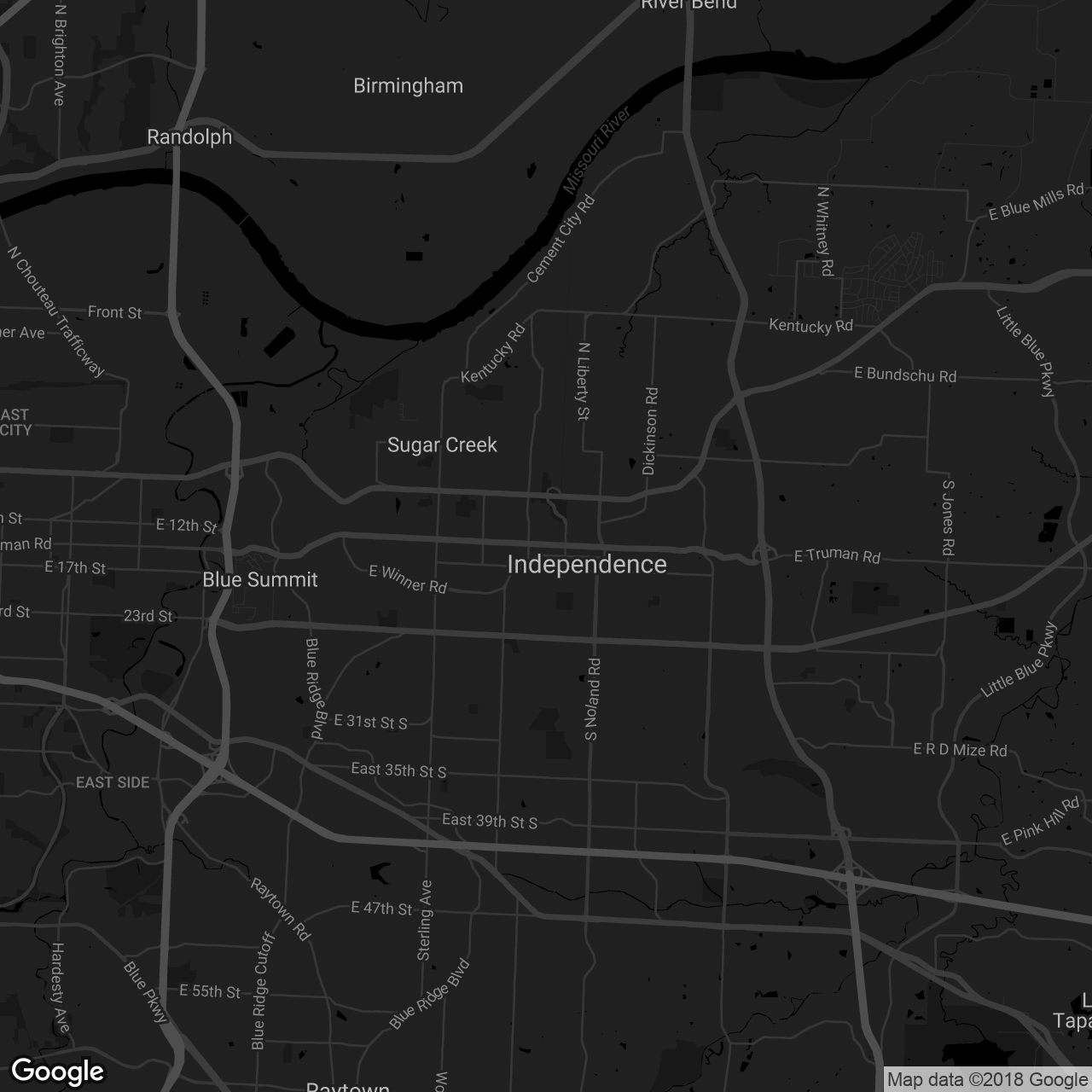 Harry S Truman National Historic Site – Truman Home - map