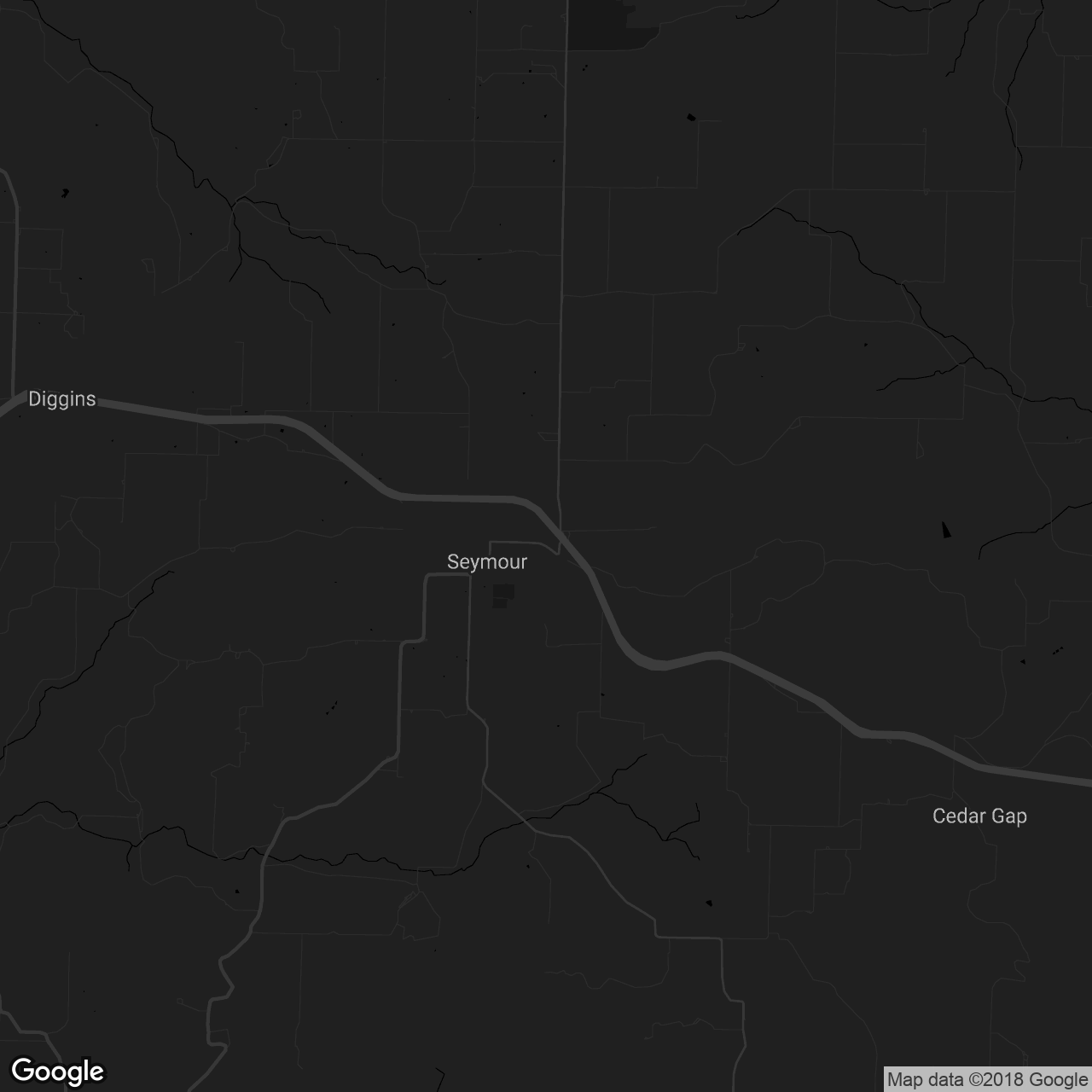 Americas Best Value Inn – Seymour - map