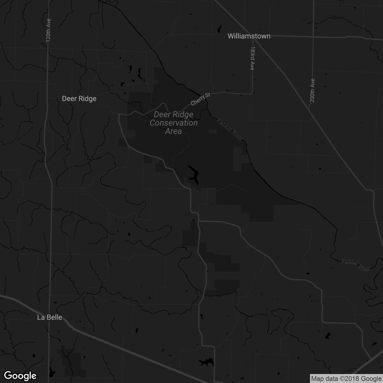 Deer Ridge Conservation Area - map