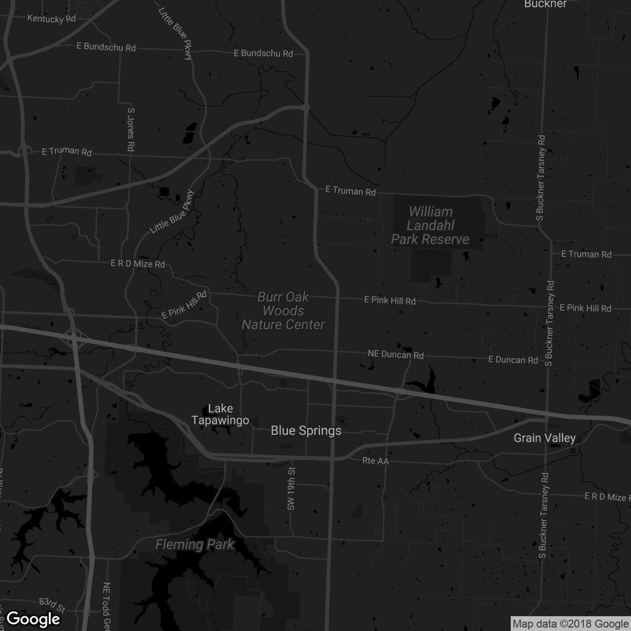 Burr Oak Woods Conservation Area - map