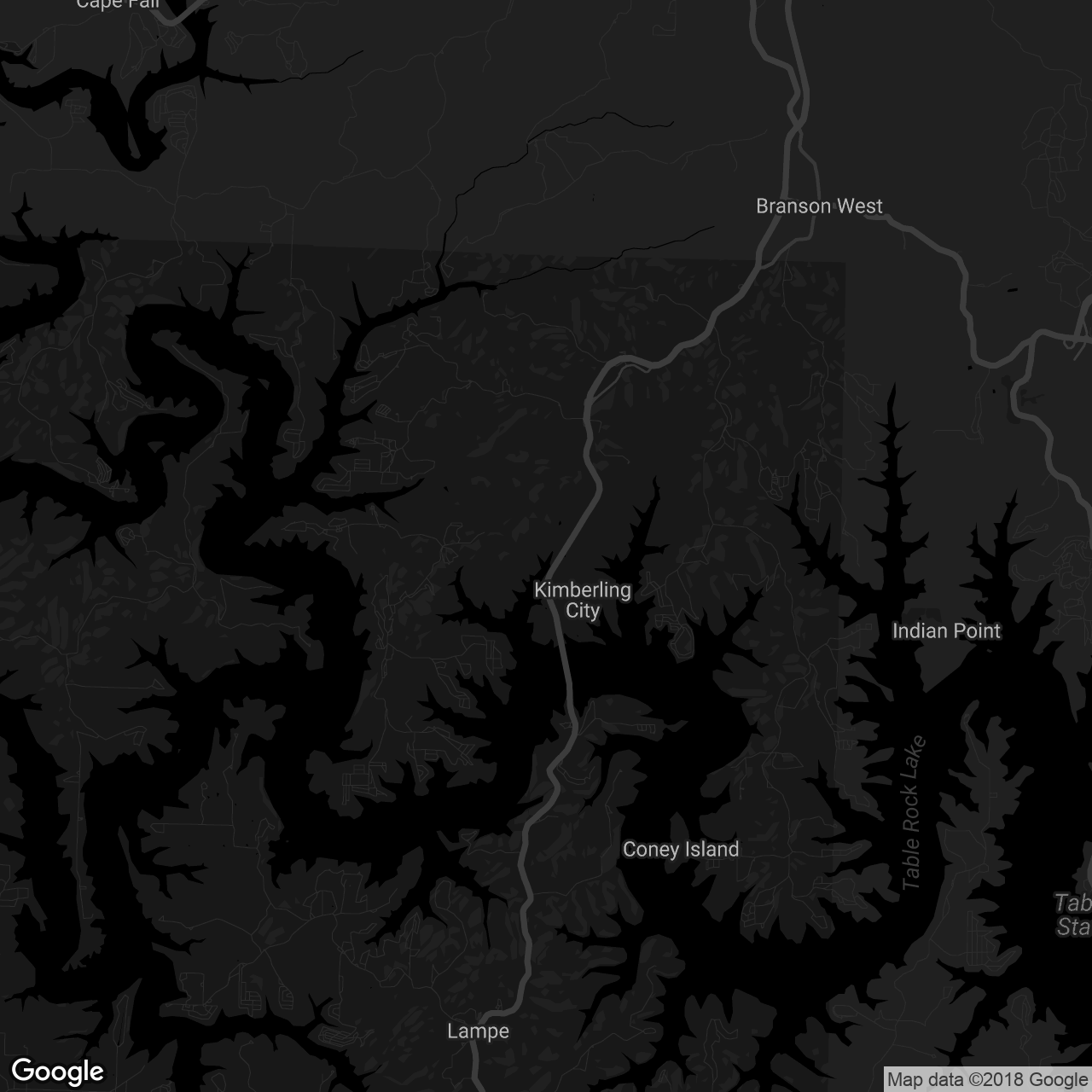 Cedar Wood Resort - map
