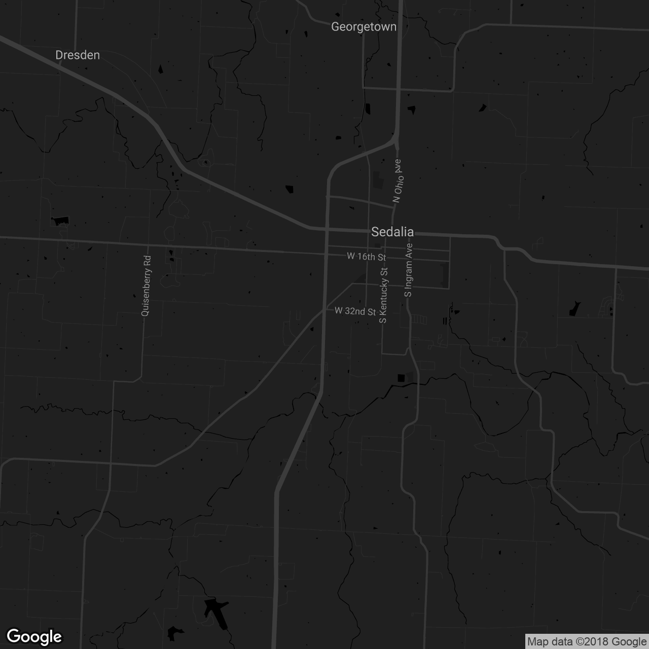 Sunset Motel – Sedalia - map