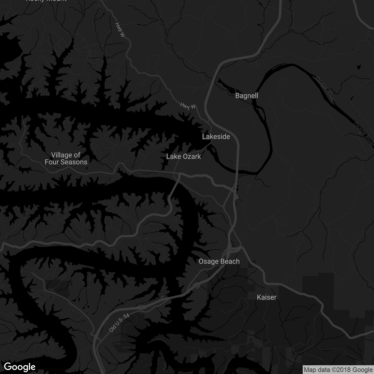 Shawnee Bluff Winery - map