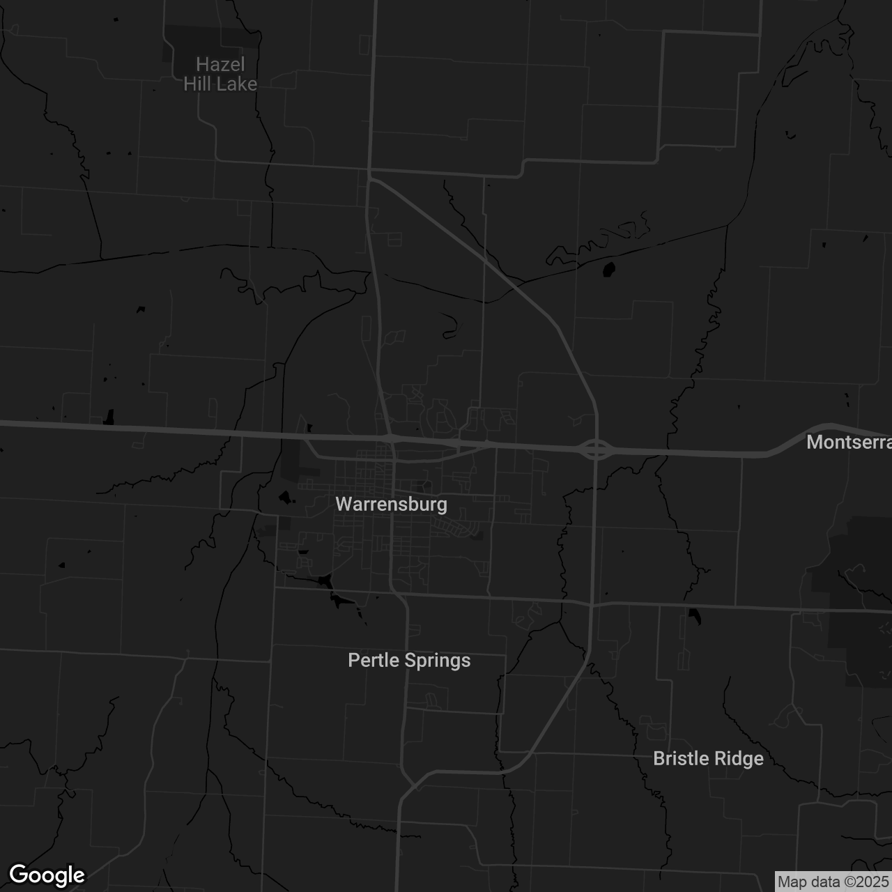 Comfort Inn - Warrensburg Station - map