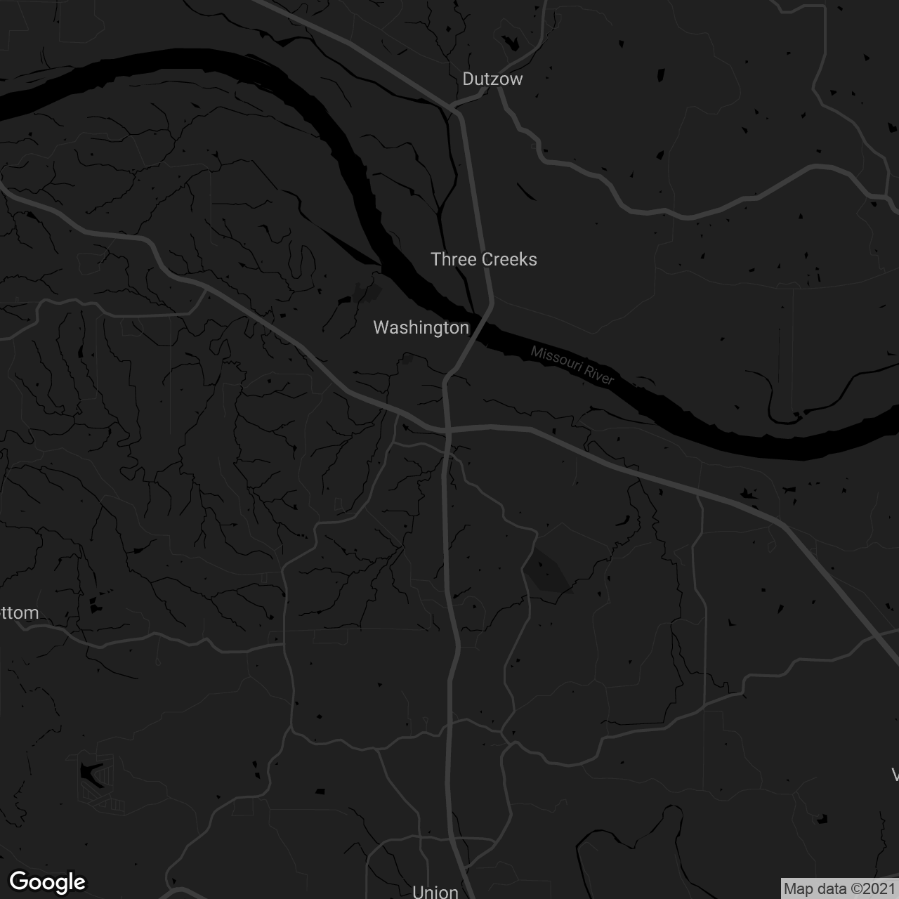 Super 8 Hotel - Washington - map