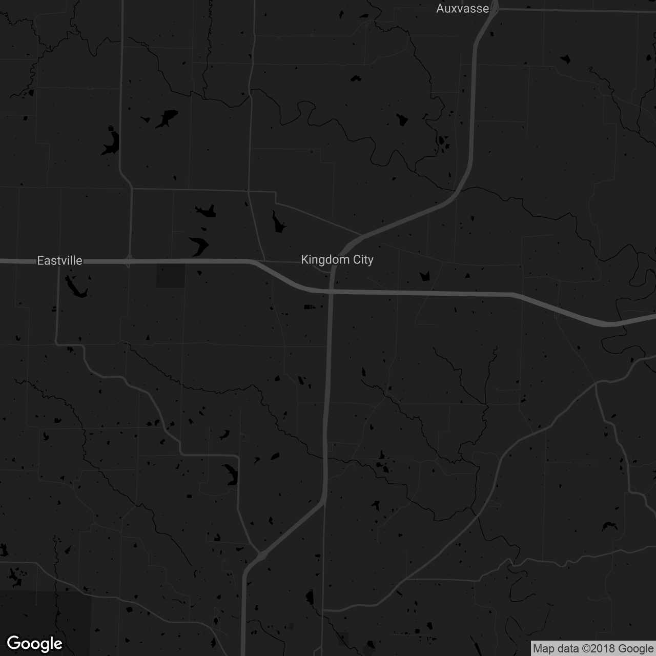 Days Inn - Kingdom City - map