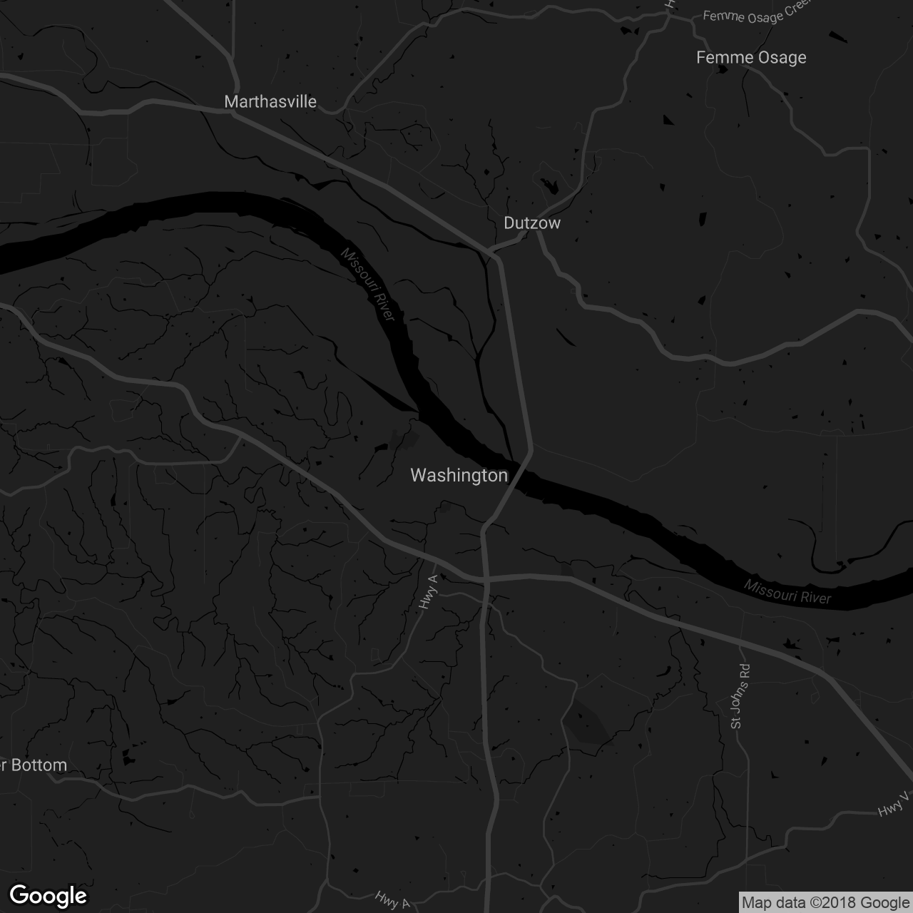 Marquart’s Landing - map