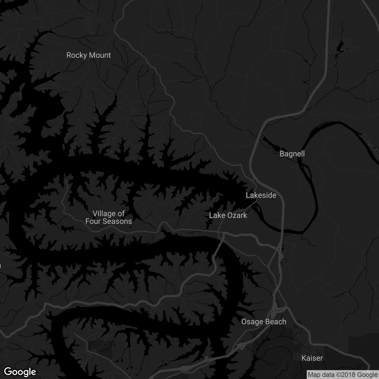 Glorified Shuttle - map