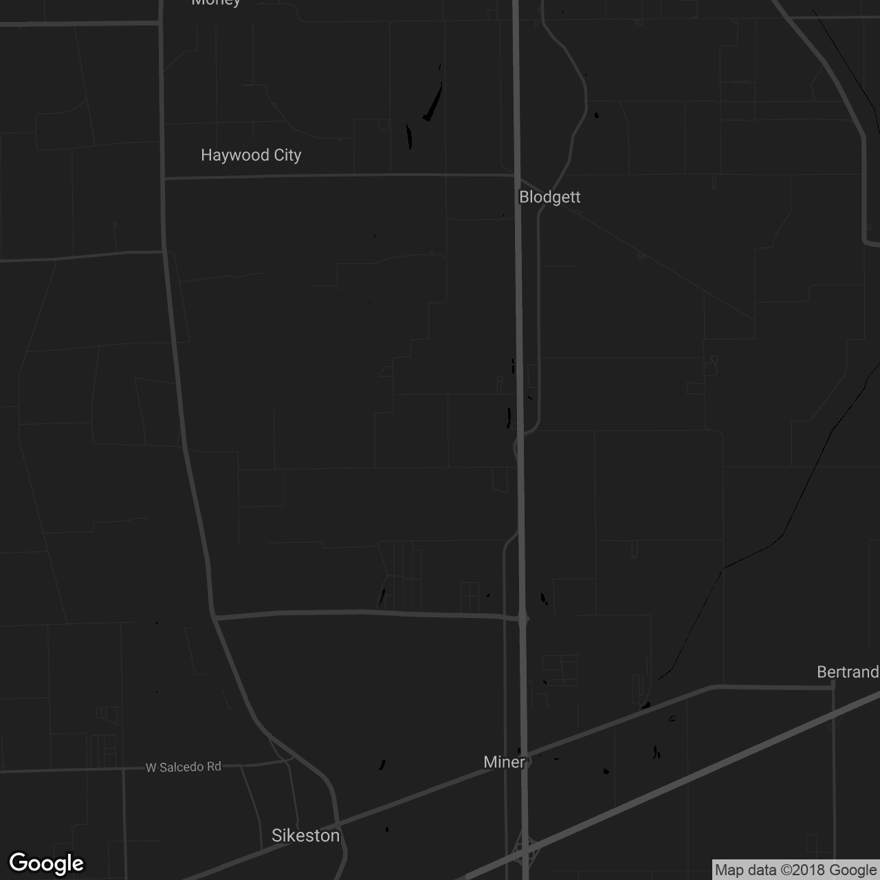 Sikeston Race Park - map
