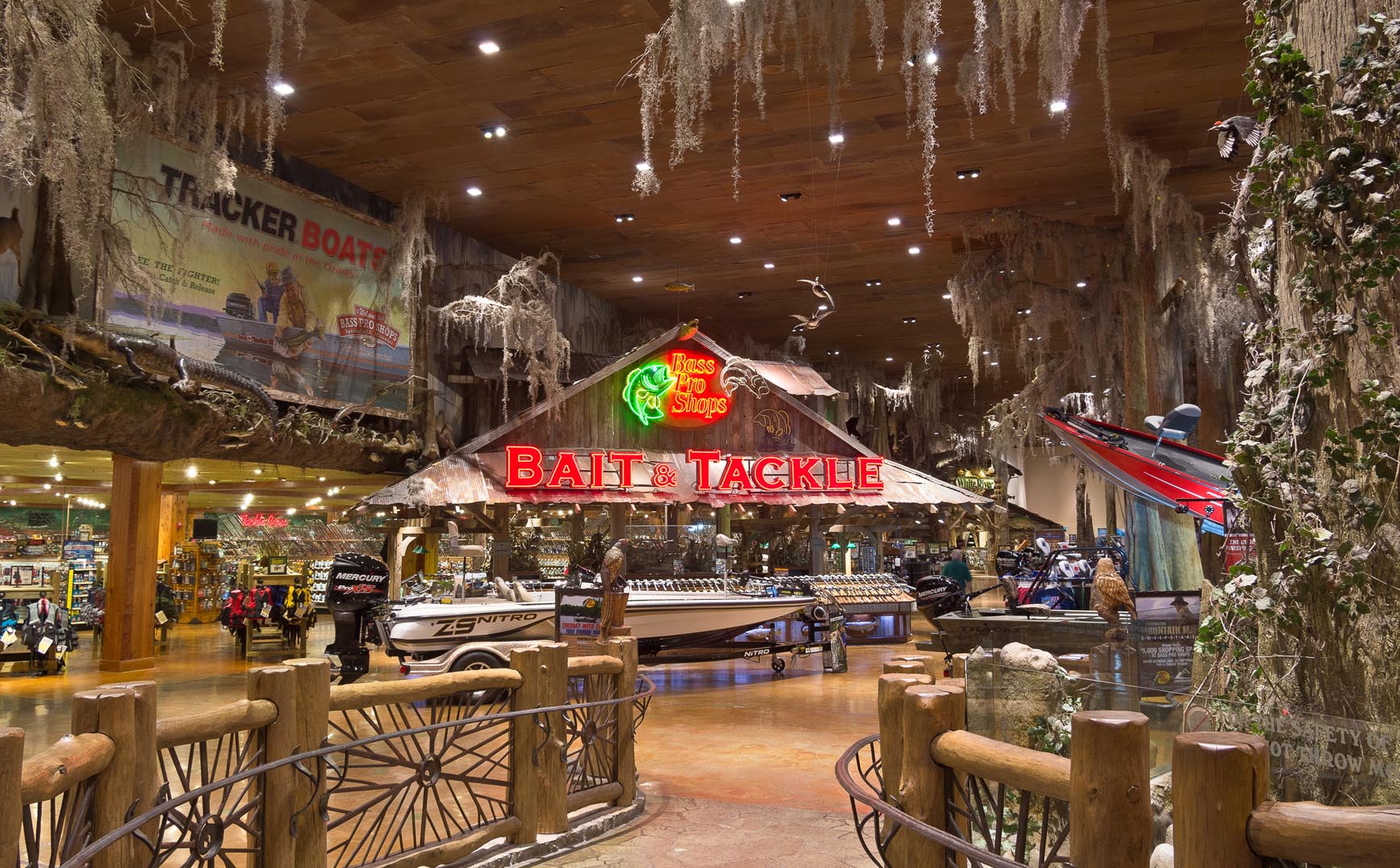 Bass Pro Shops Interior