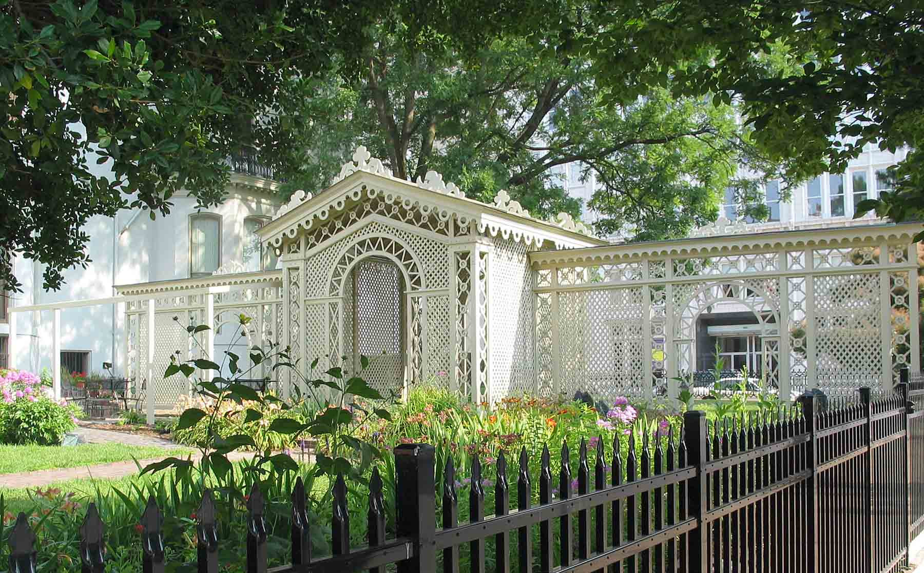 Gazebo, Campbell House Museum, St. Louis, Mo.