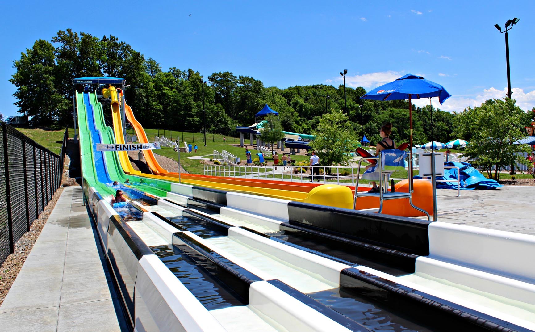 Mat Racer Slides at Cape Splash Family Aquatic Center