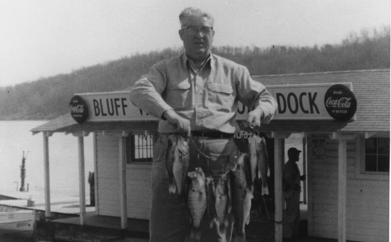 The fishin' is great at Clearwater Lake