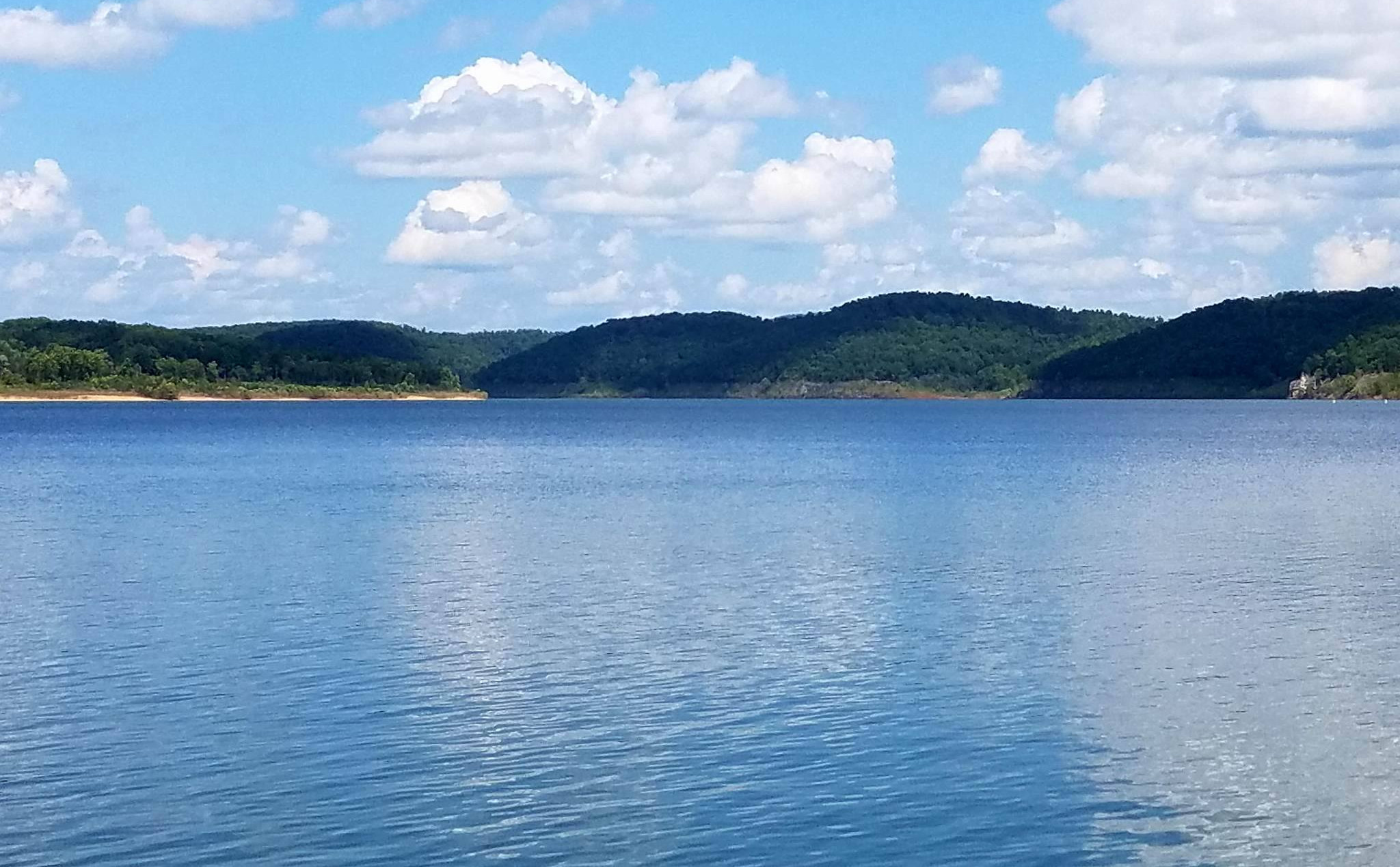 We got the blues at Clearwater Lake