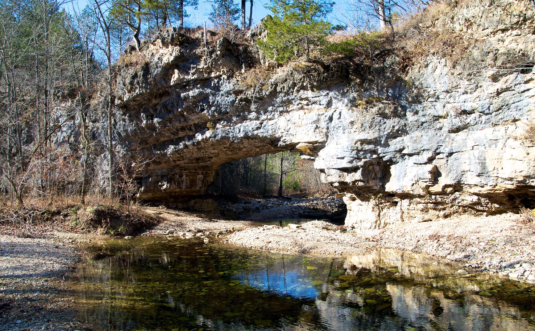 Clifty Natural Bridge near Dixon