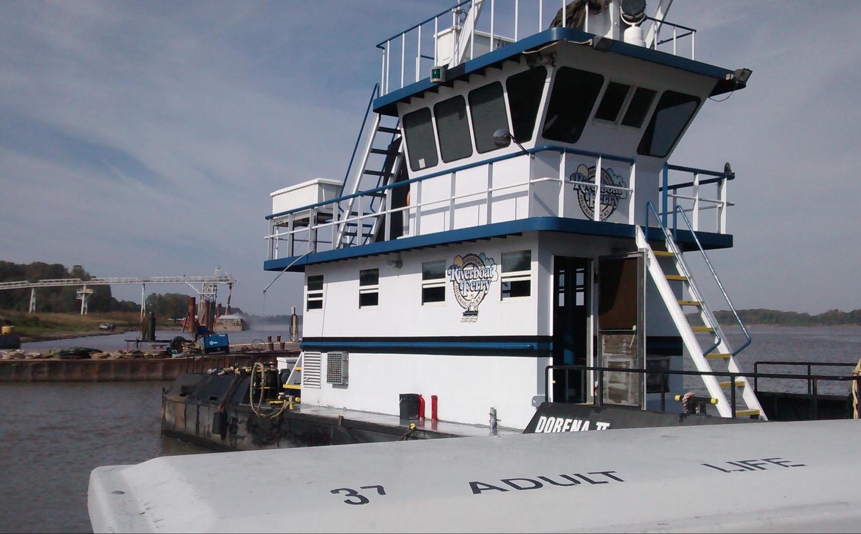The Dorena-Hickman Ferry