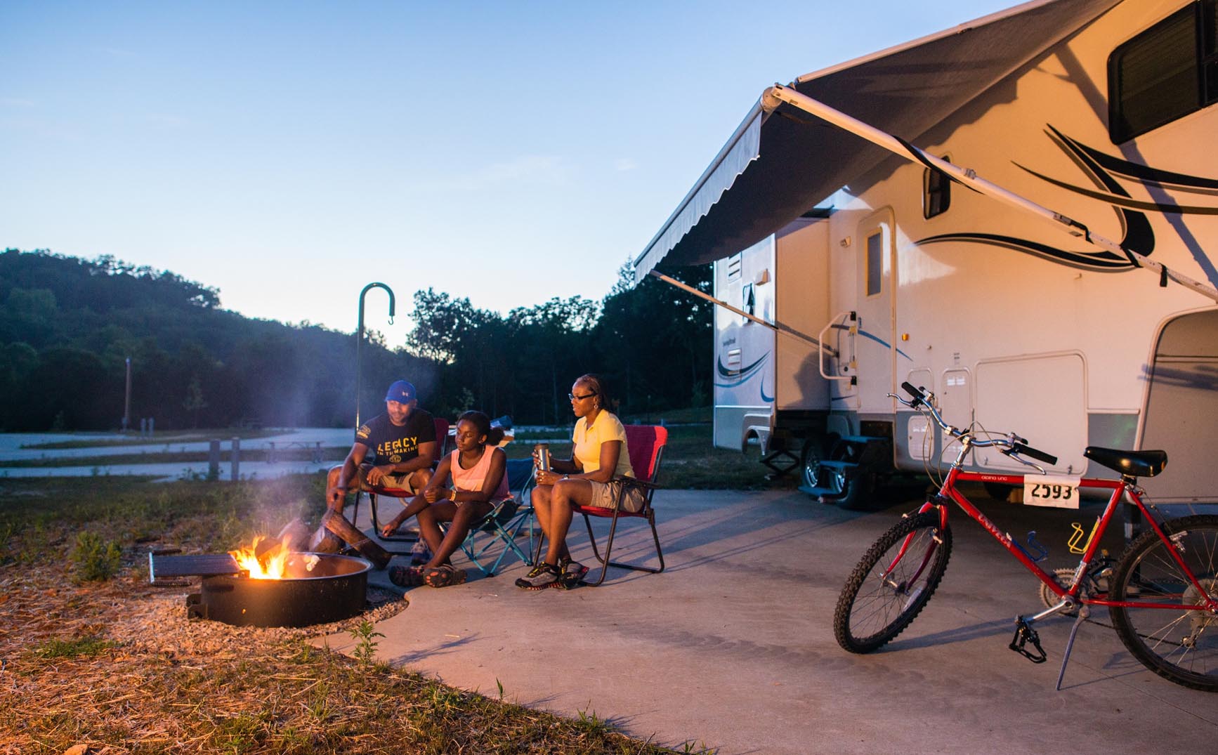 Echo Bluff State Park Campground