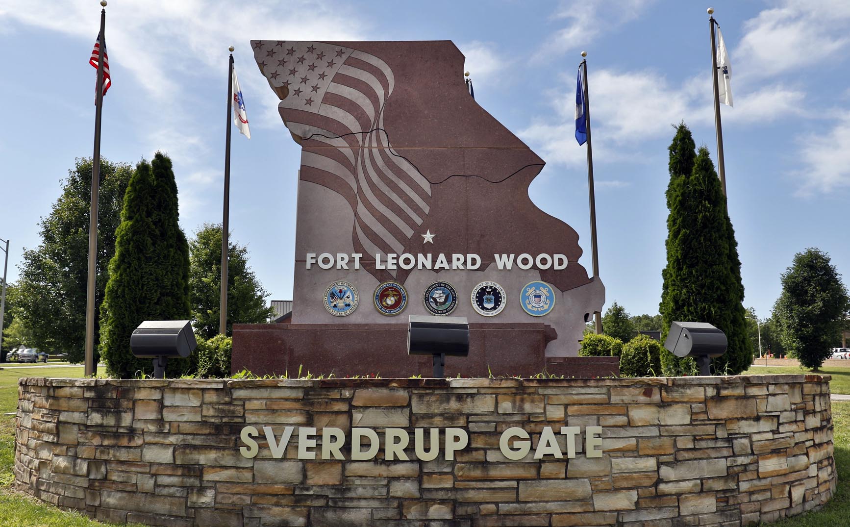 Fort Leonard Wood Main Gate (Sverdrup Gate)