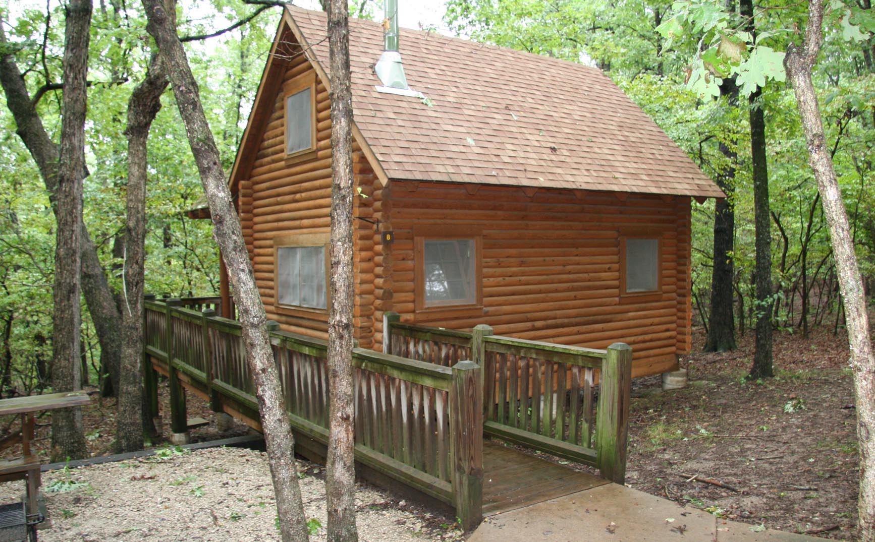 Lake of the Ozarks State Park Outpost Cabin