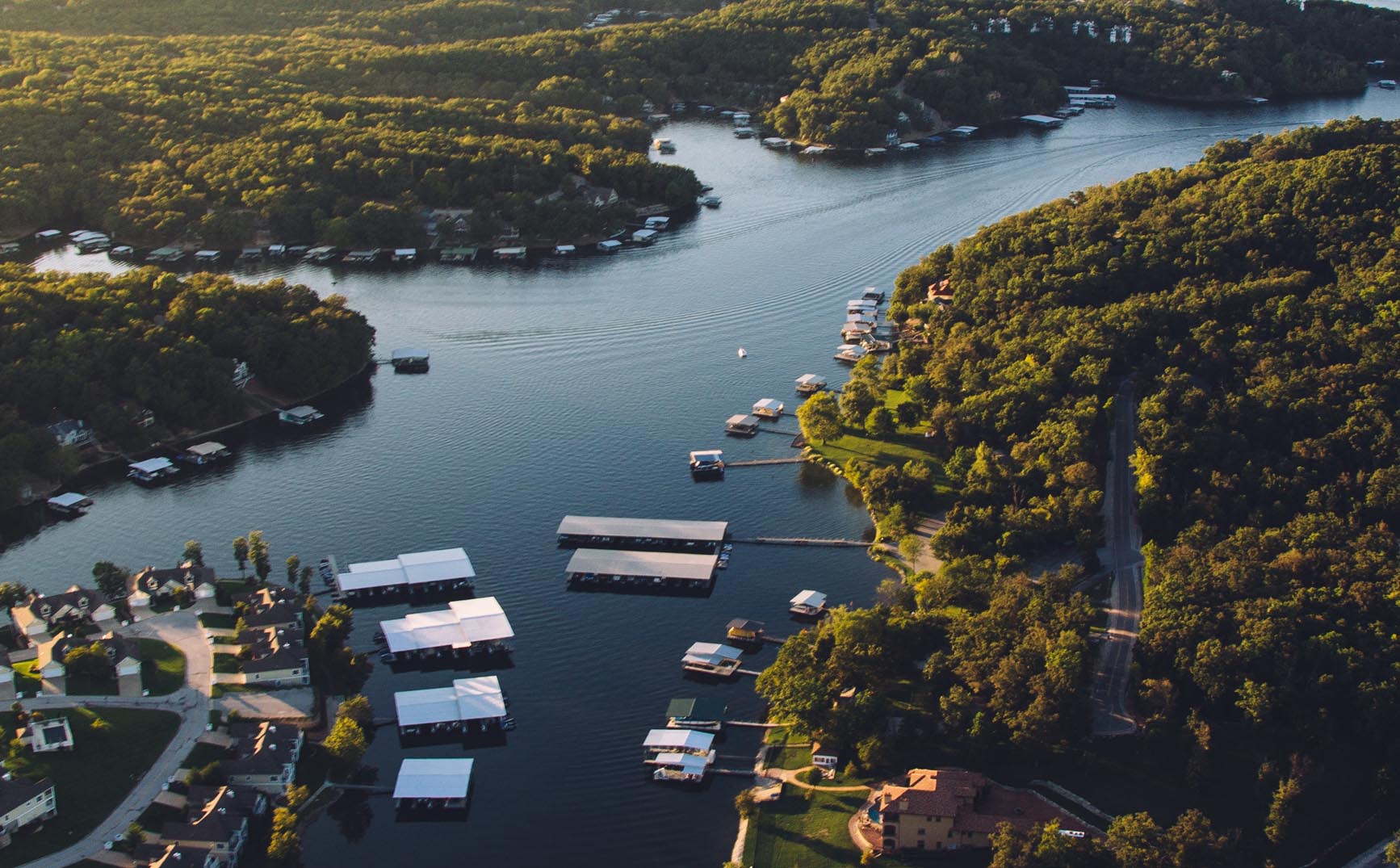 The beautiful Lake of the Ozarks
