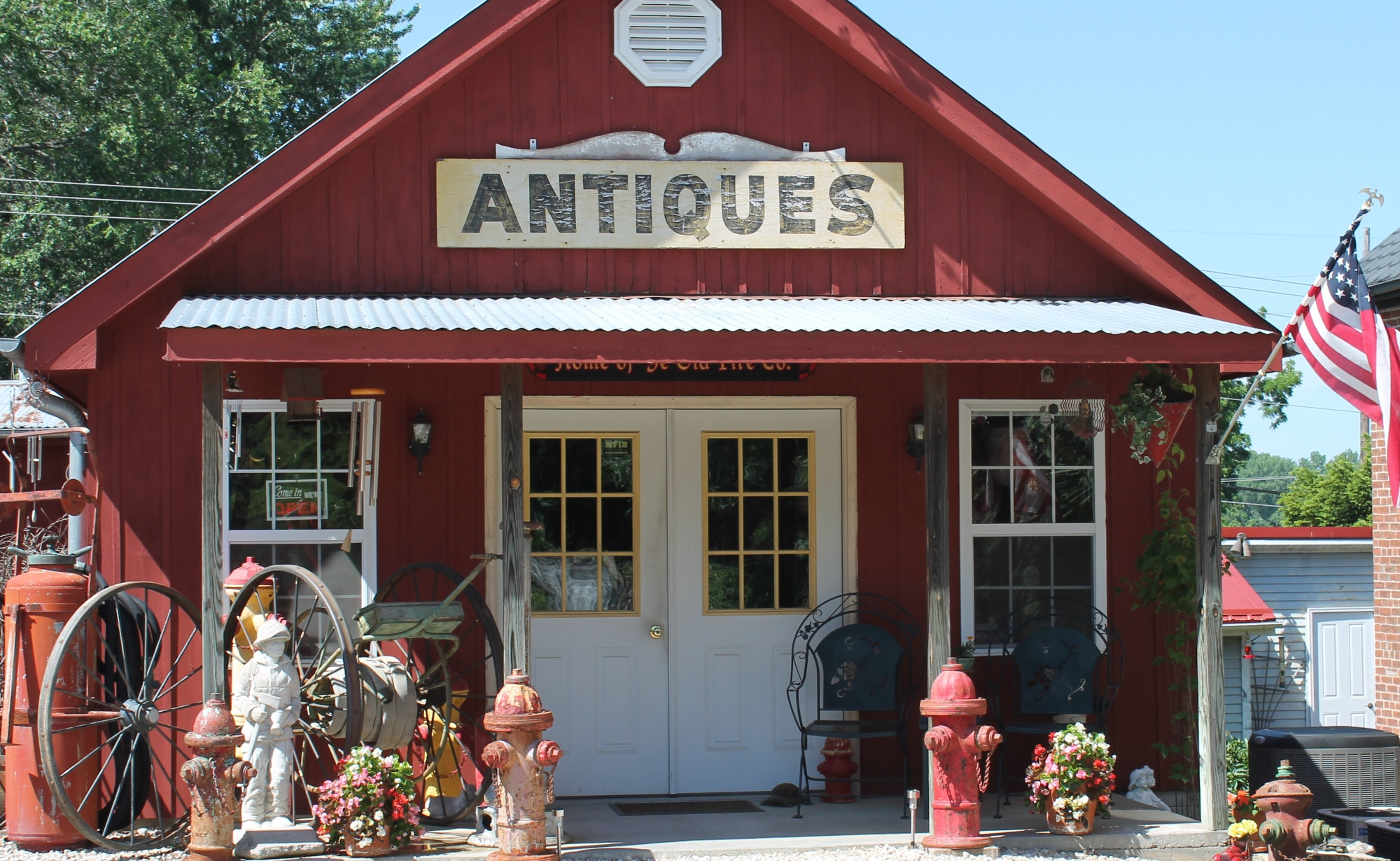 Entrance To Shop