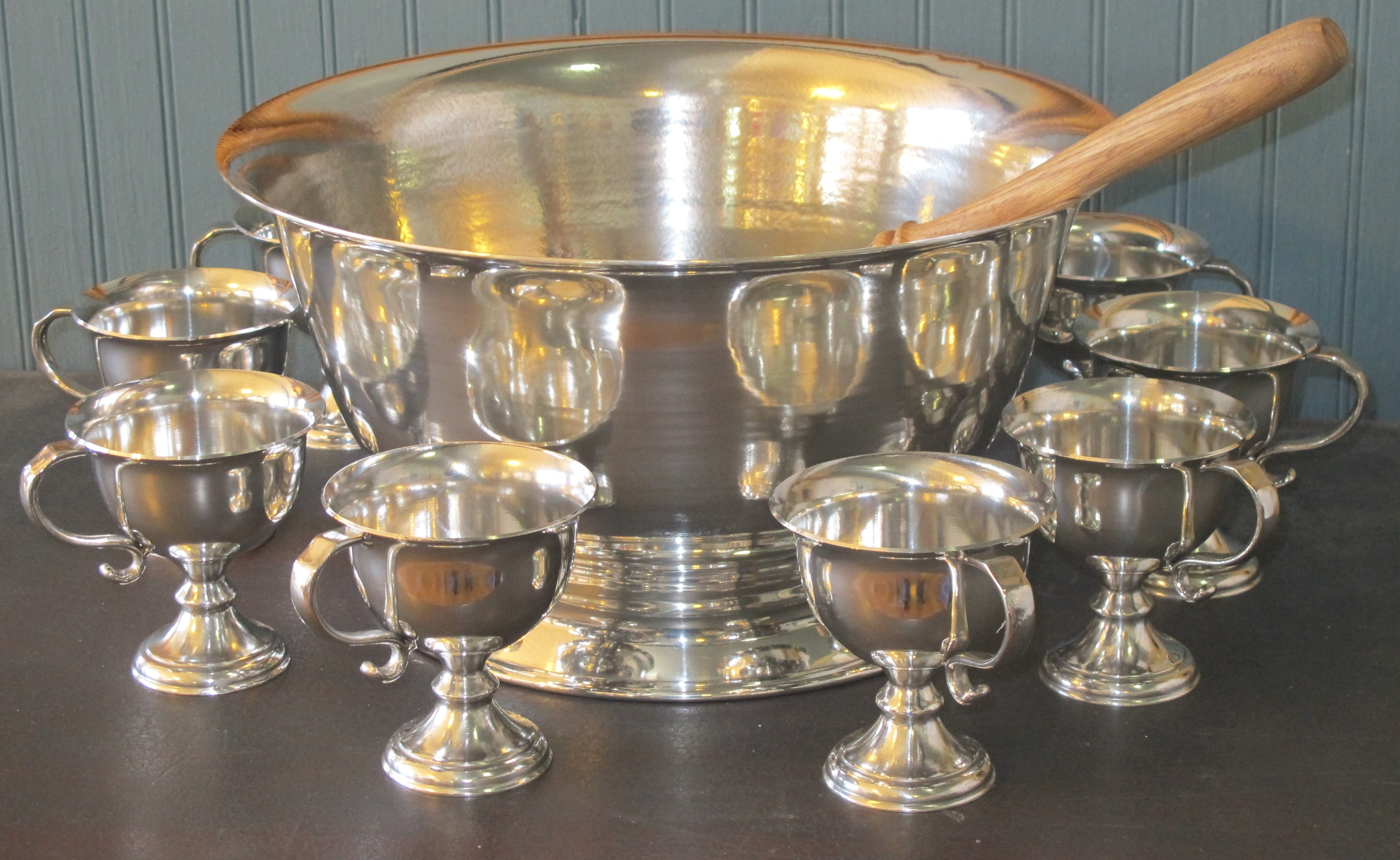 Pewter Punch Set