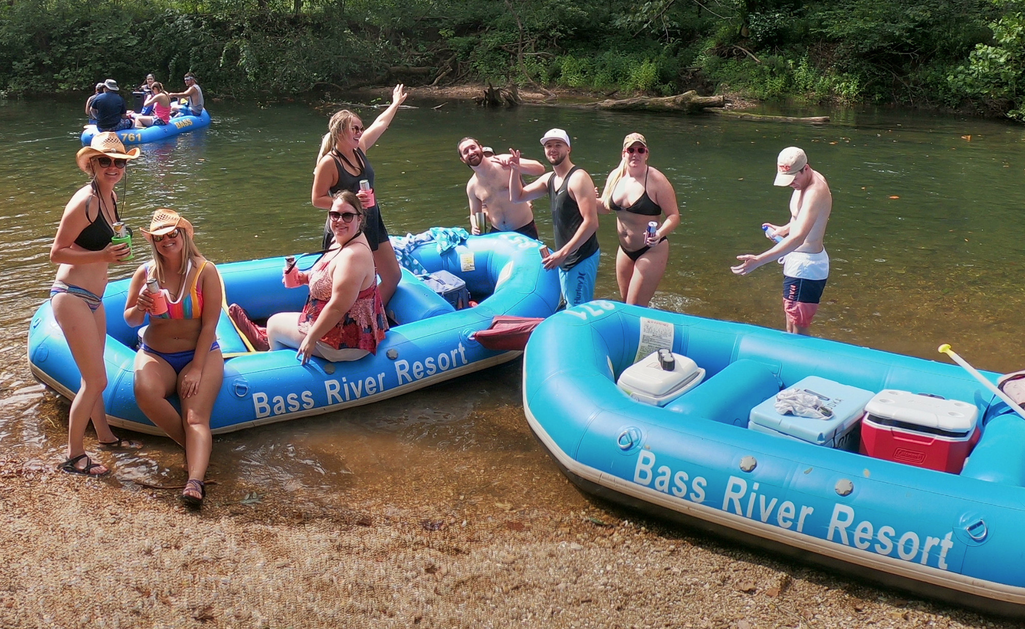 Rafting on the Courtois