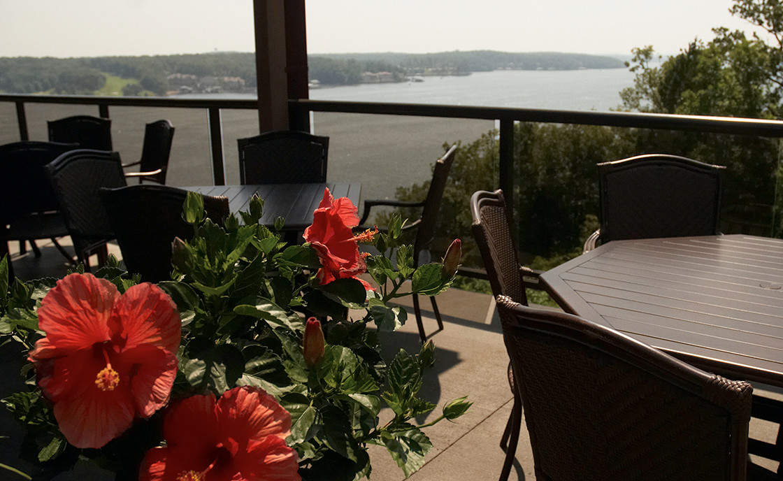 Deck view of Lake of the Ozarks, Baxter's Lakeside Grille