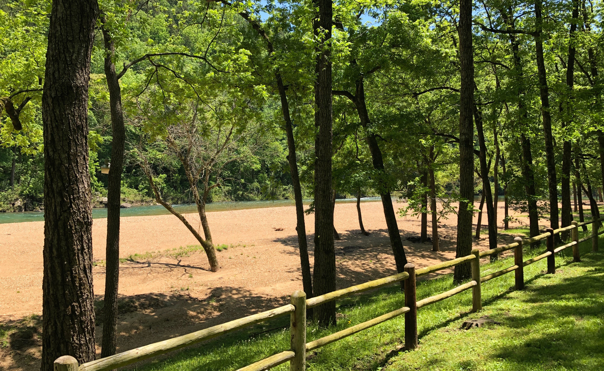 Jacks Fork River from Bunker Hill