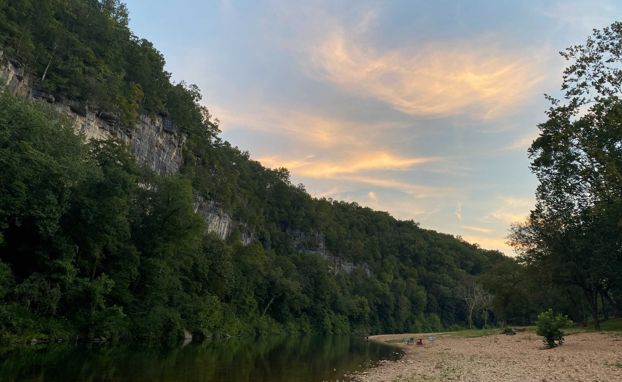 Jacks Fork River at Bunker Hill Retreat