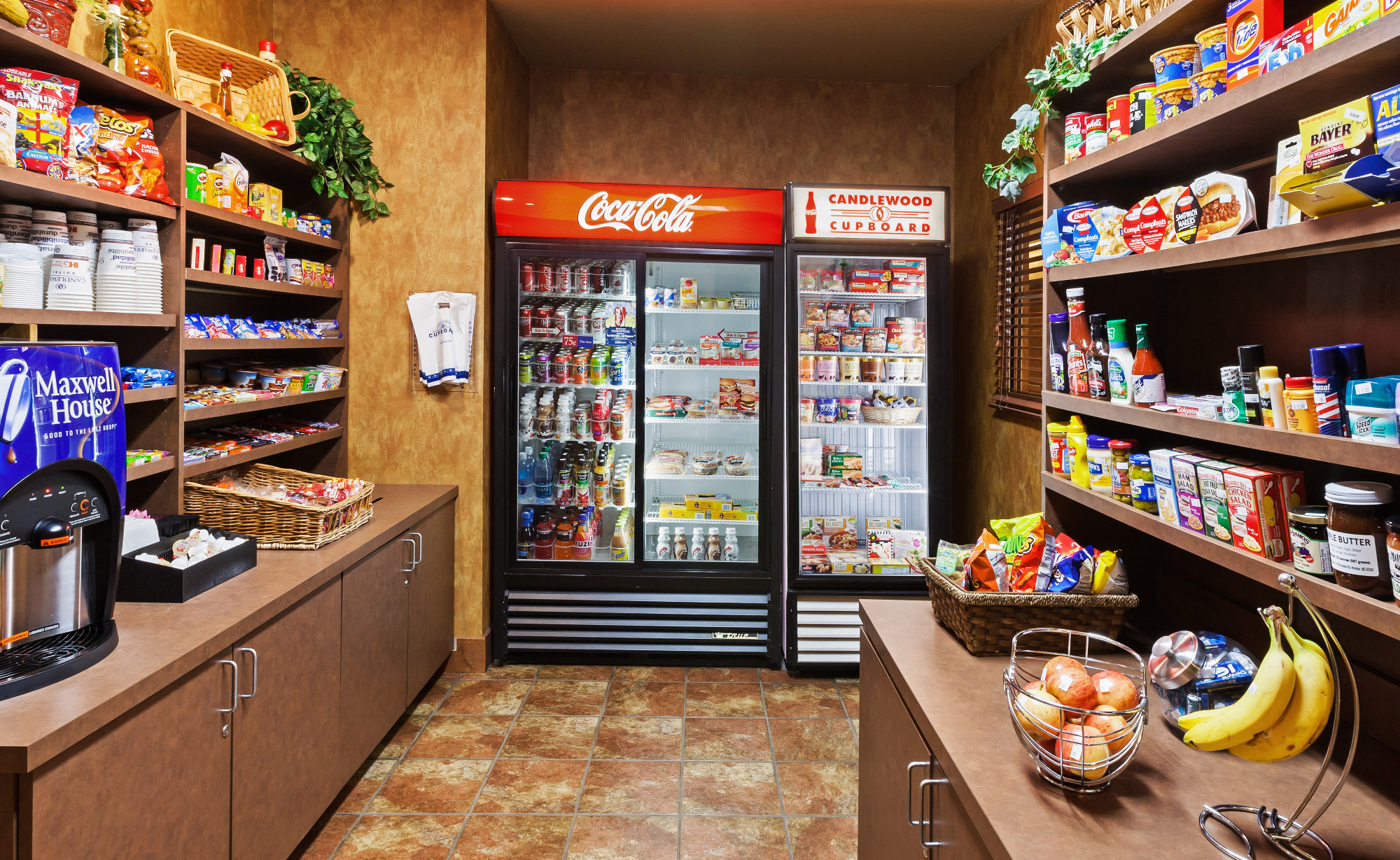 Candlewood Cupboard open 24 hours