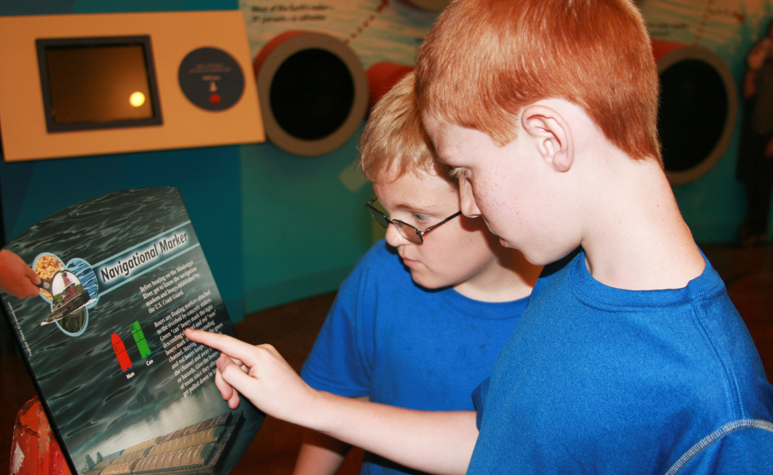 Boys in Exhibits