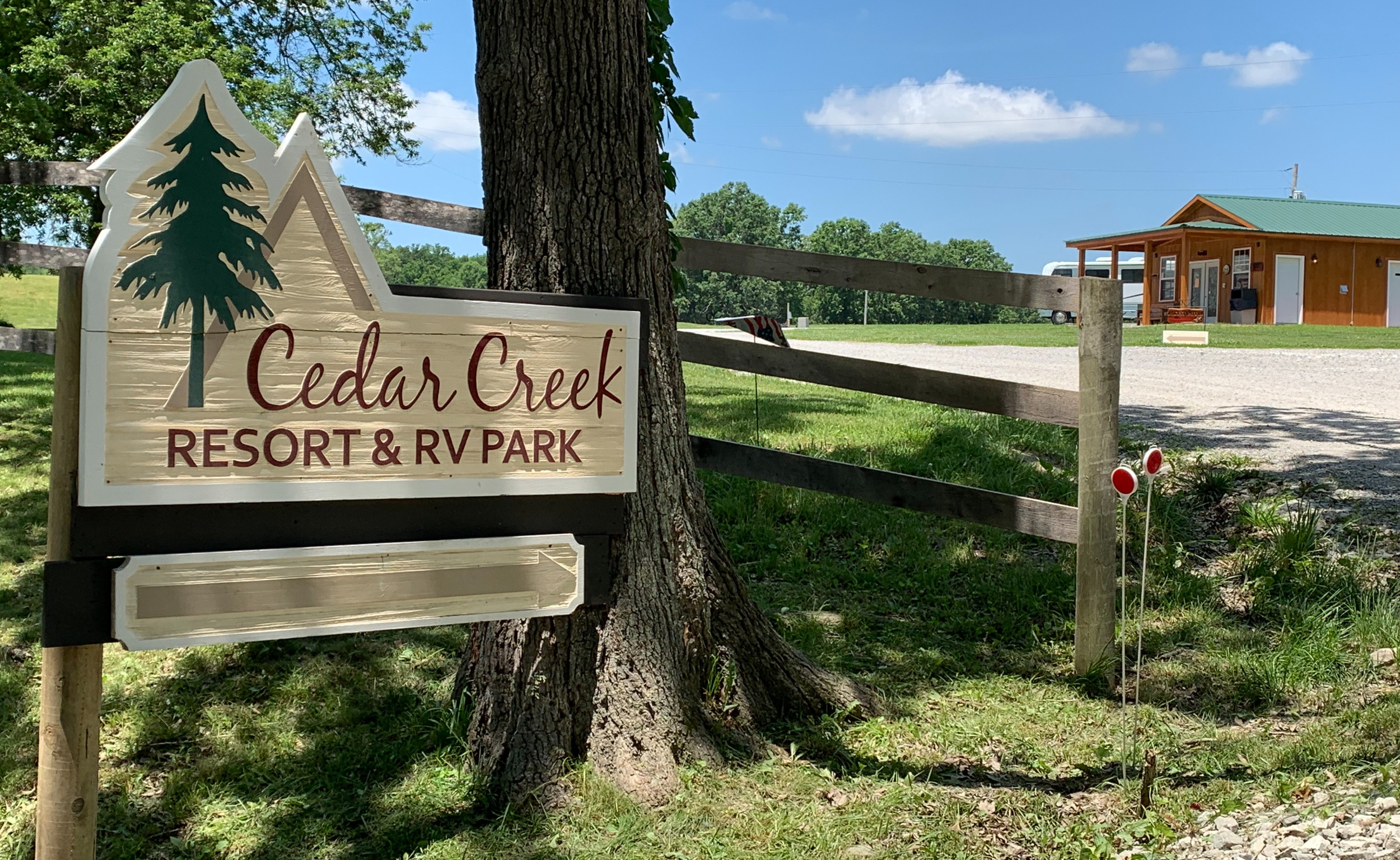 RV Park Entrance