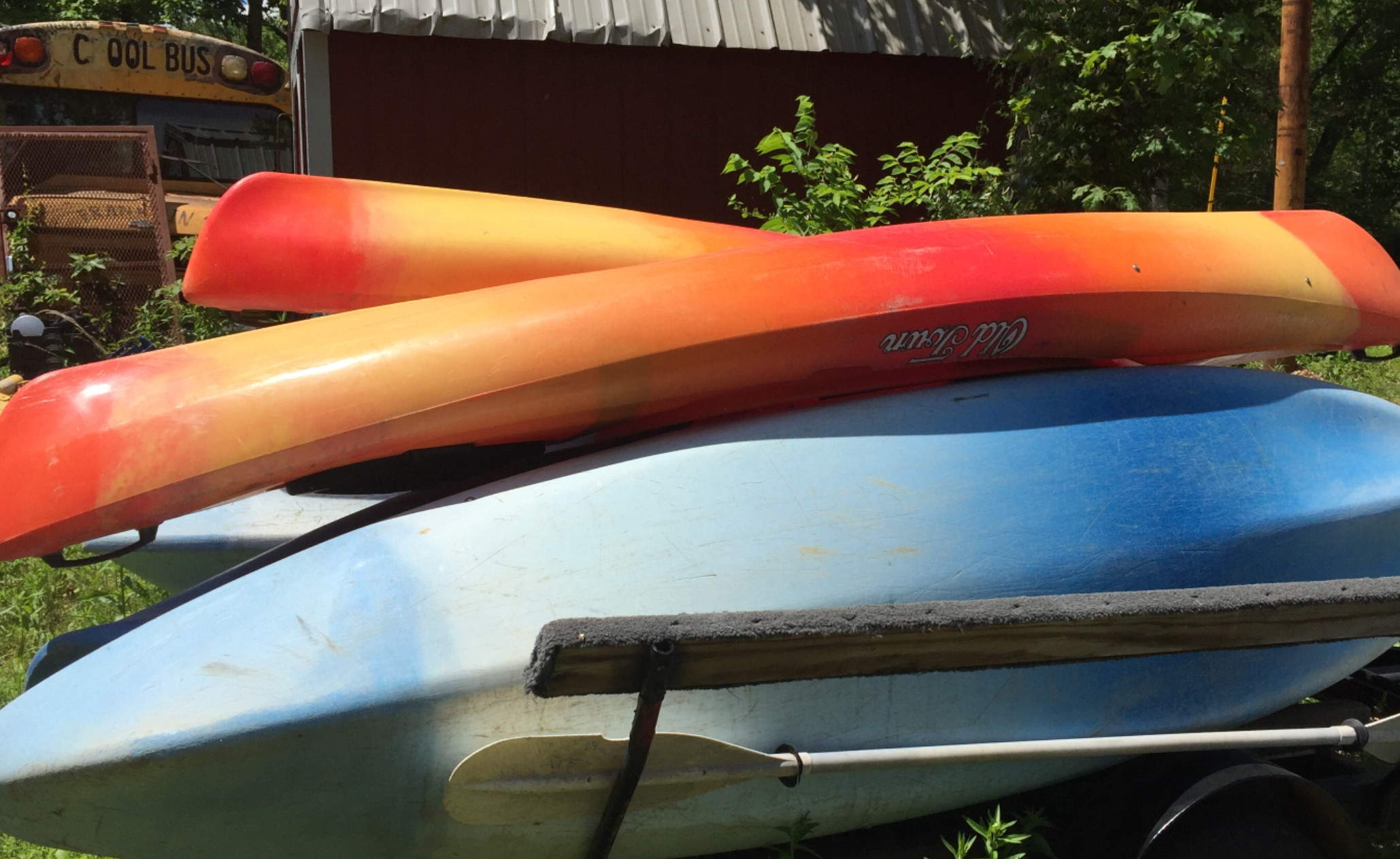 Kayaking is best!