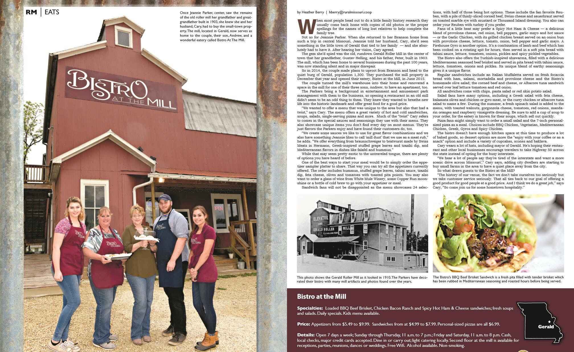Bistro at the Mill