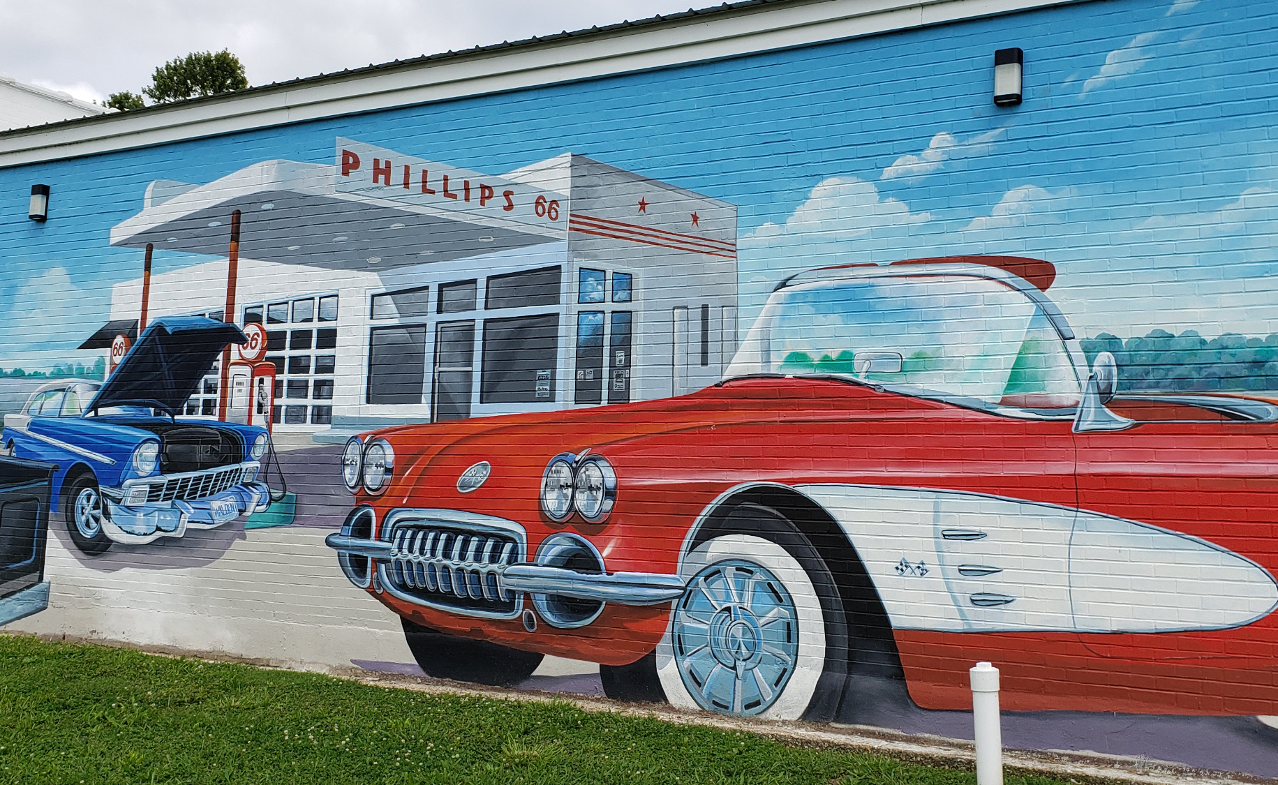 phillips 66 mural, Hanibal MO