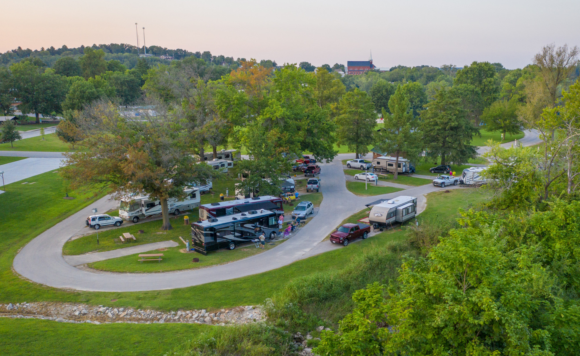 Overview of Hermann RV Park