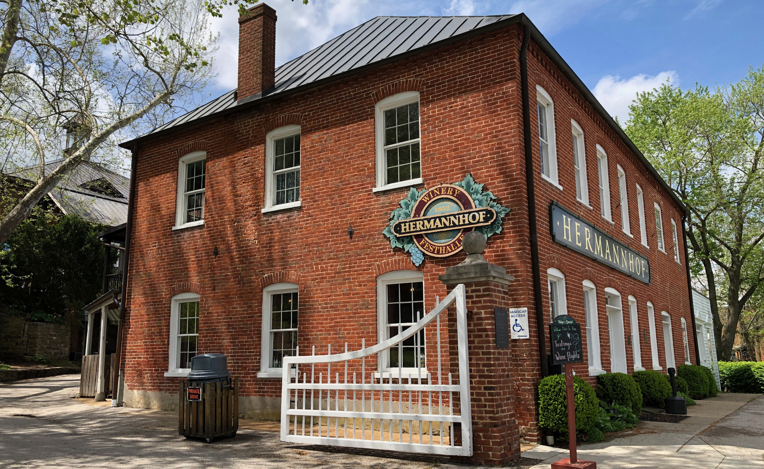 Our winery was built in 1852 and originally housed a brewery.