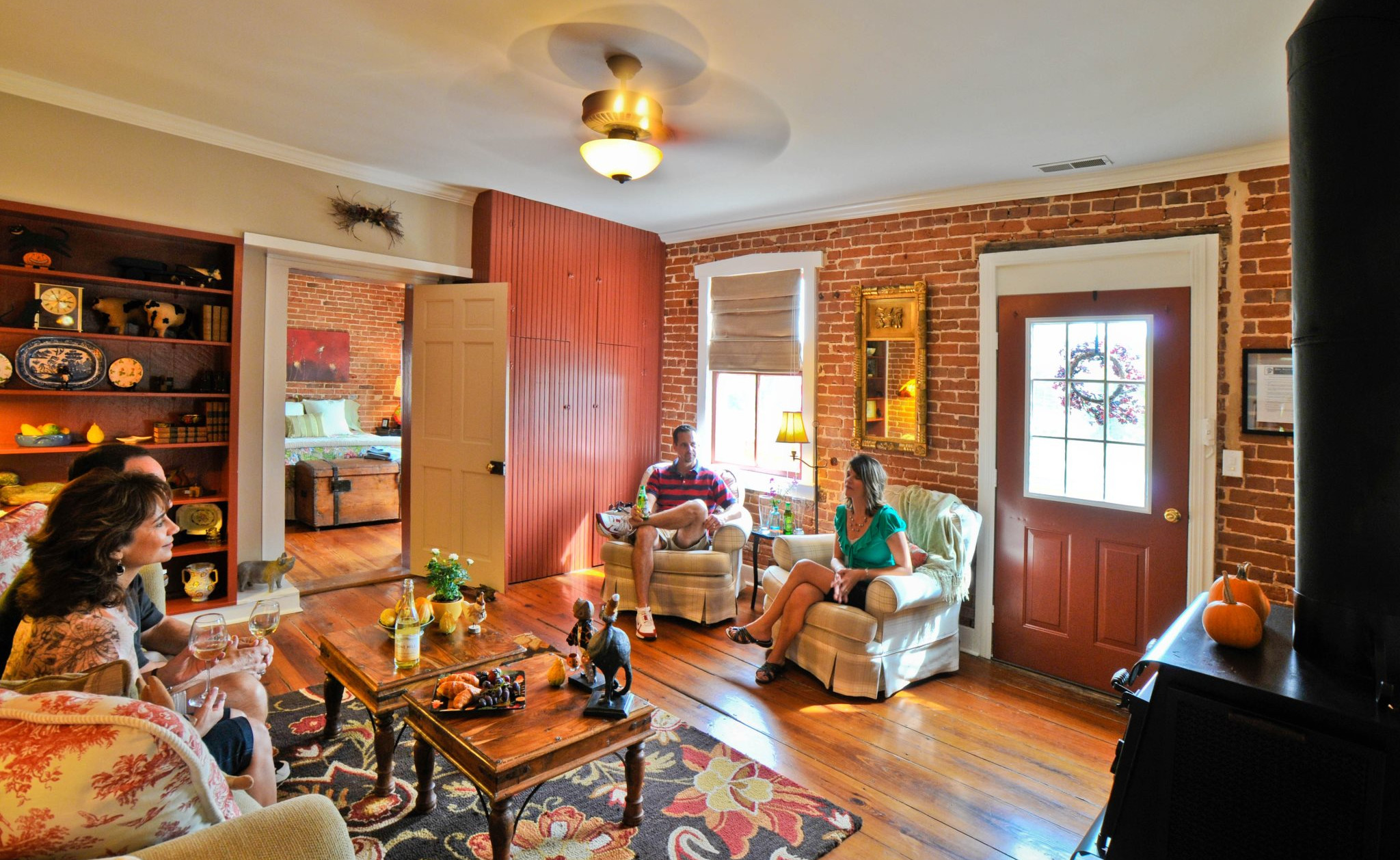 Living Room with Queen Sofa Sleeper