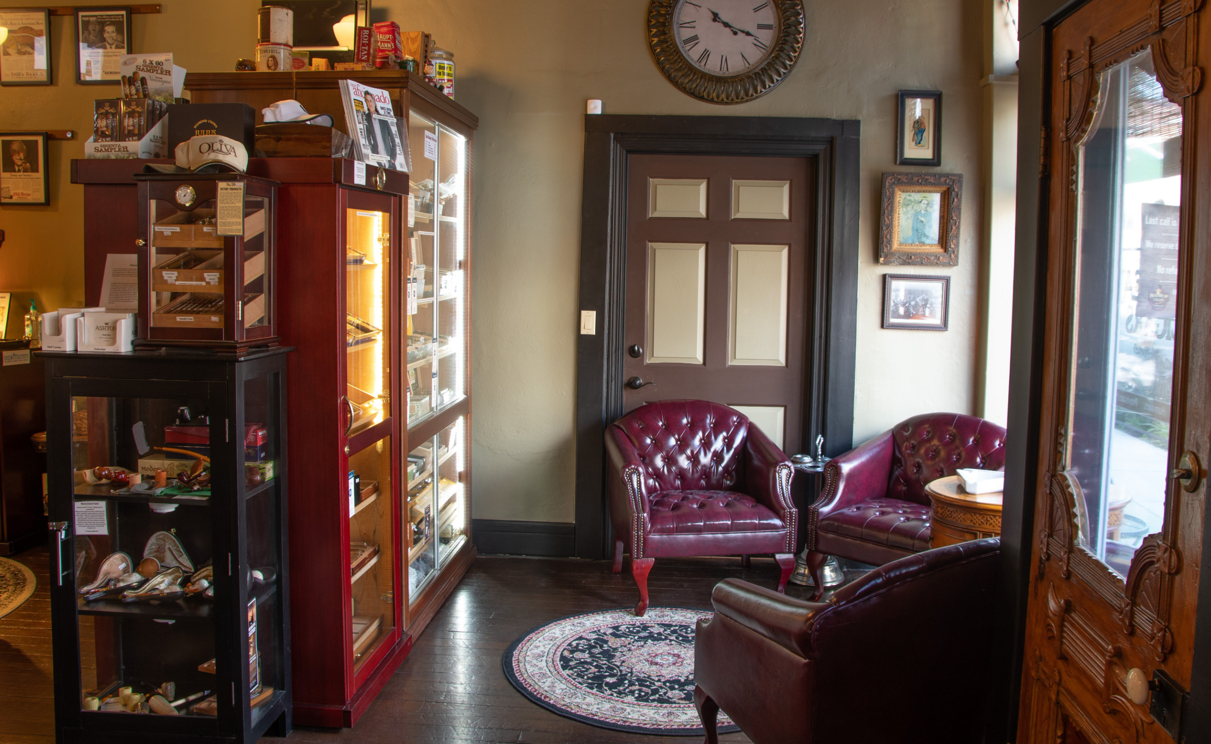 Comfortable Seating in the HogsHead Lounge