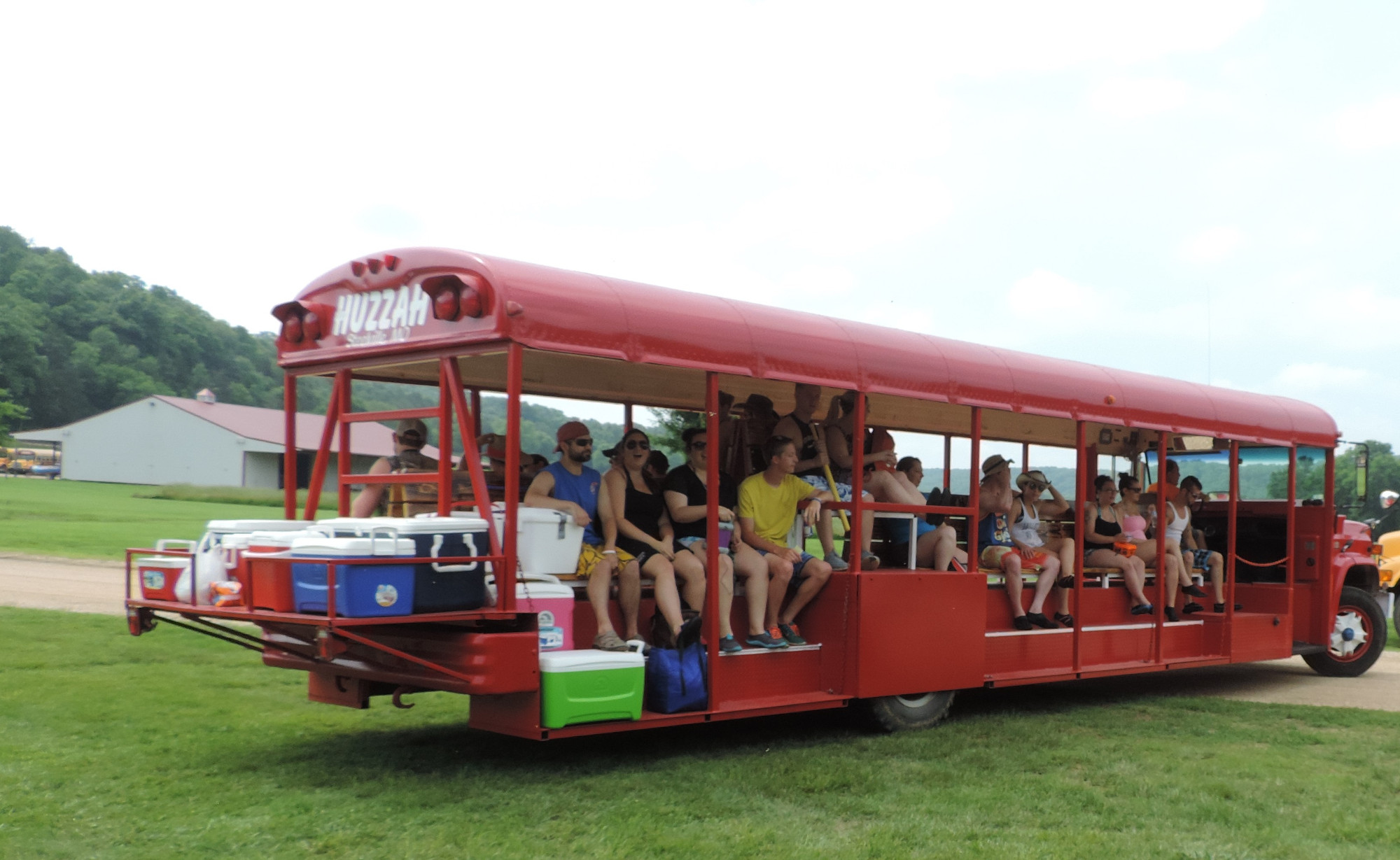 Let us pick you up for your float!