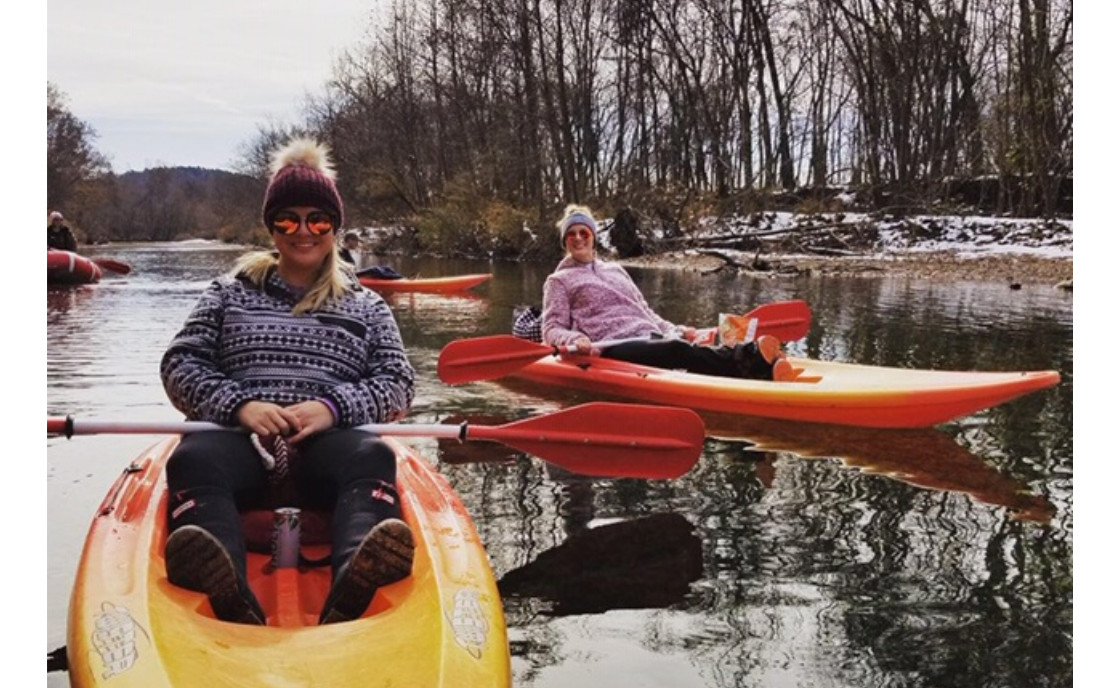 kayaking all year round