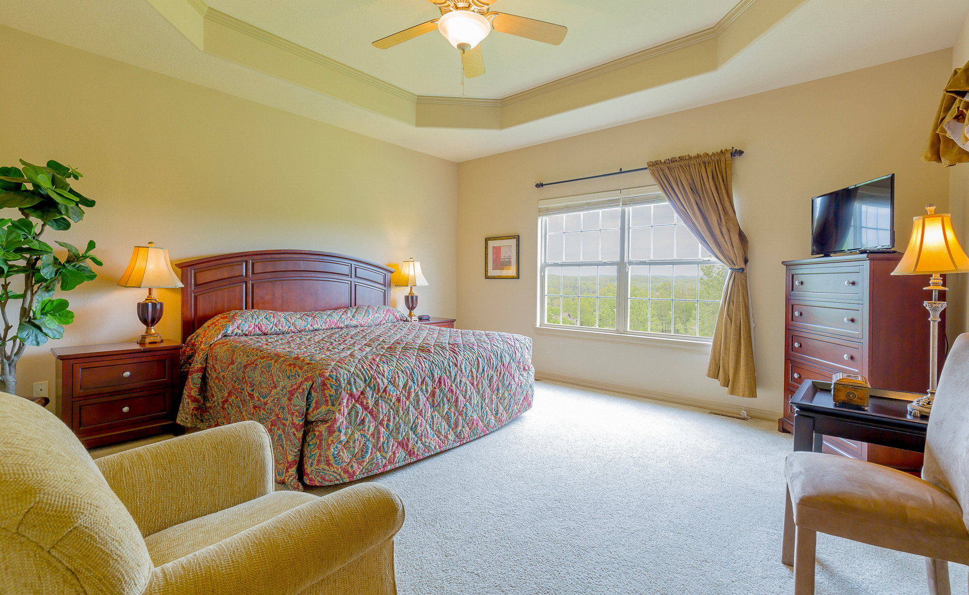 Executive Home Master Bedroom