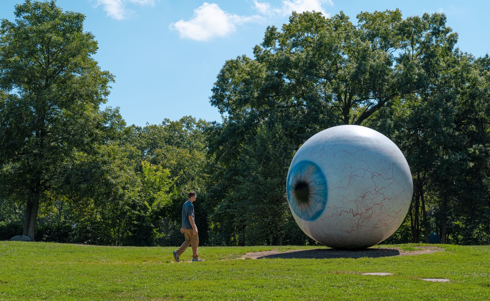 Tony Tasset, "Eye," 2007