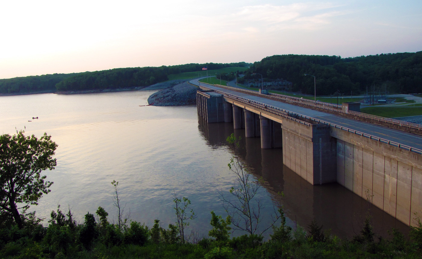 Clarence Cannon Dam at Mark Twain Lake